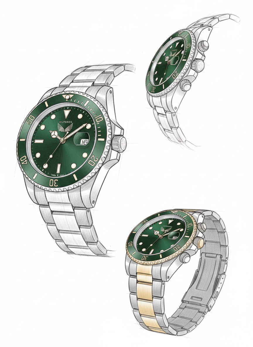 Ulysses Elysium Jade Diver