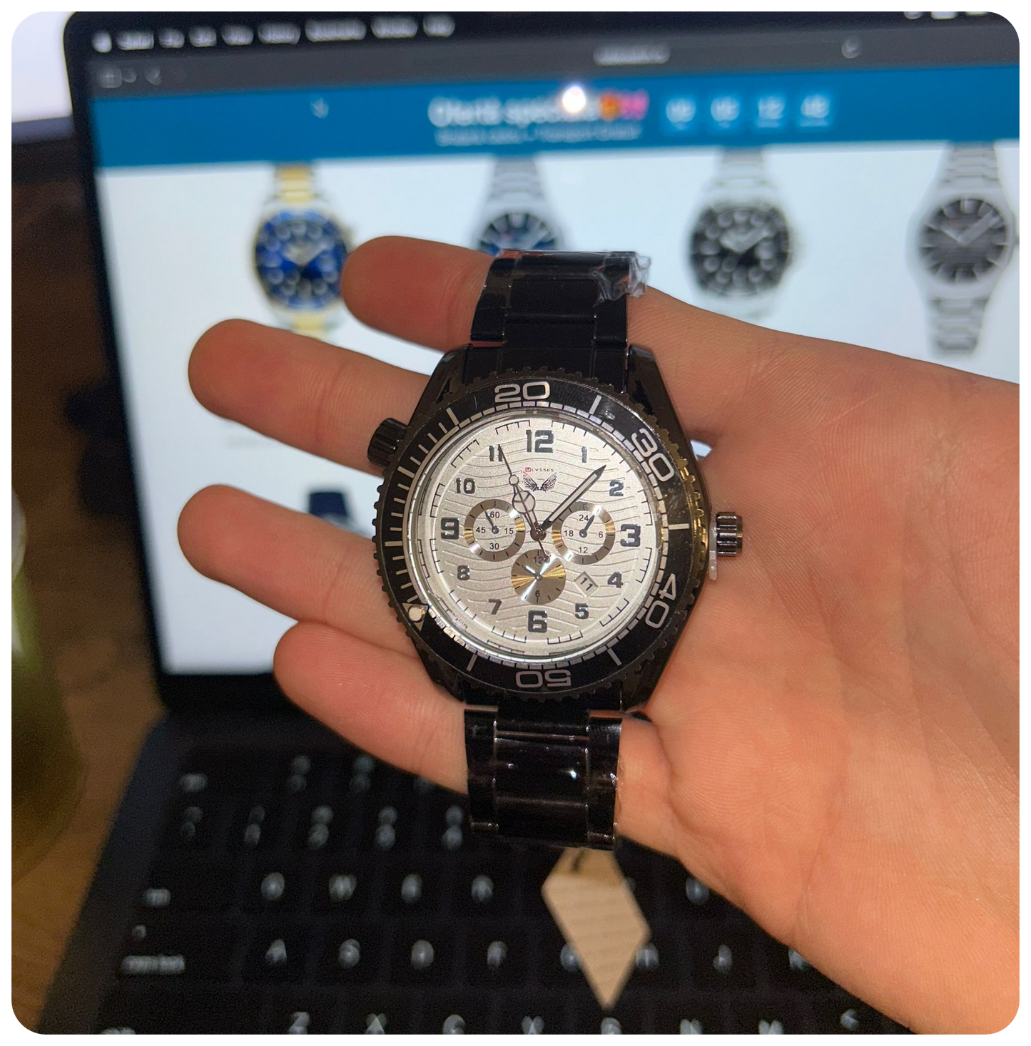 Ulysses Chrono arctic white